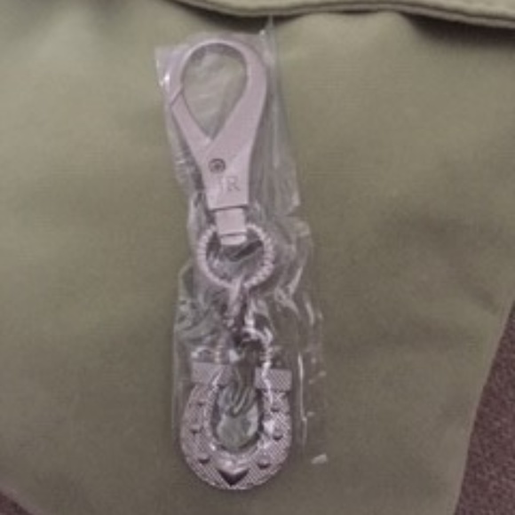 Judith Ripka Accessories Judith Ripka Silver Horseshoe Keychain